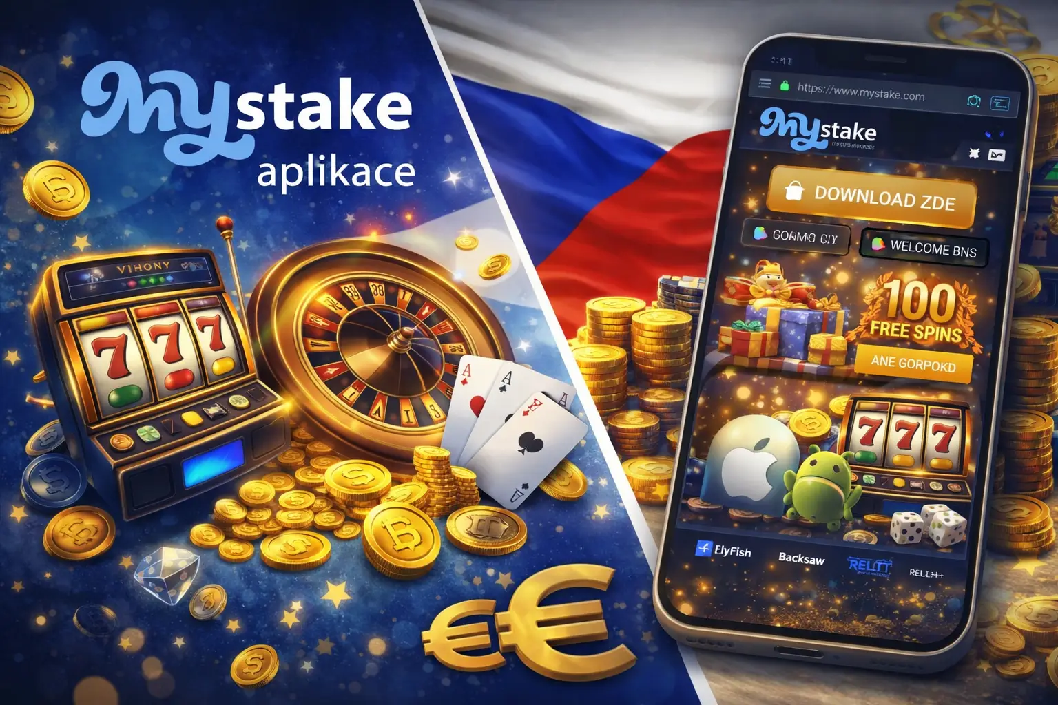 Mystake aplikace v Česku 2026