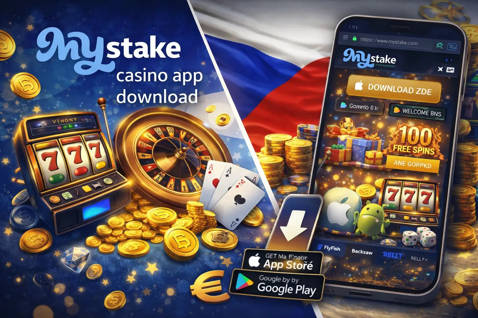 Registrace v Mystake aplikaci