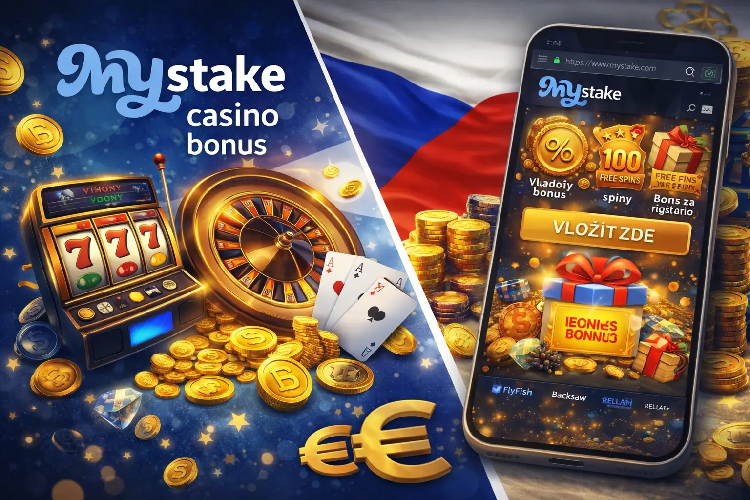 Podmínky bonusů Mystake