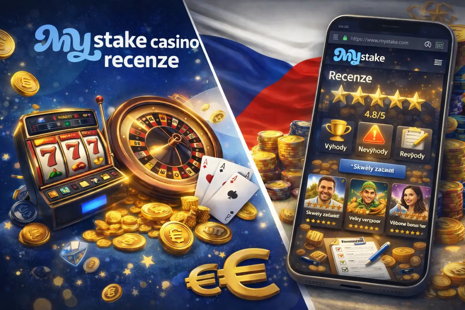 Mystake recenze uživatelů z Česka