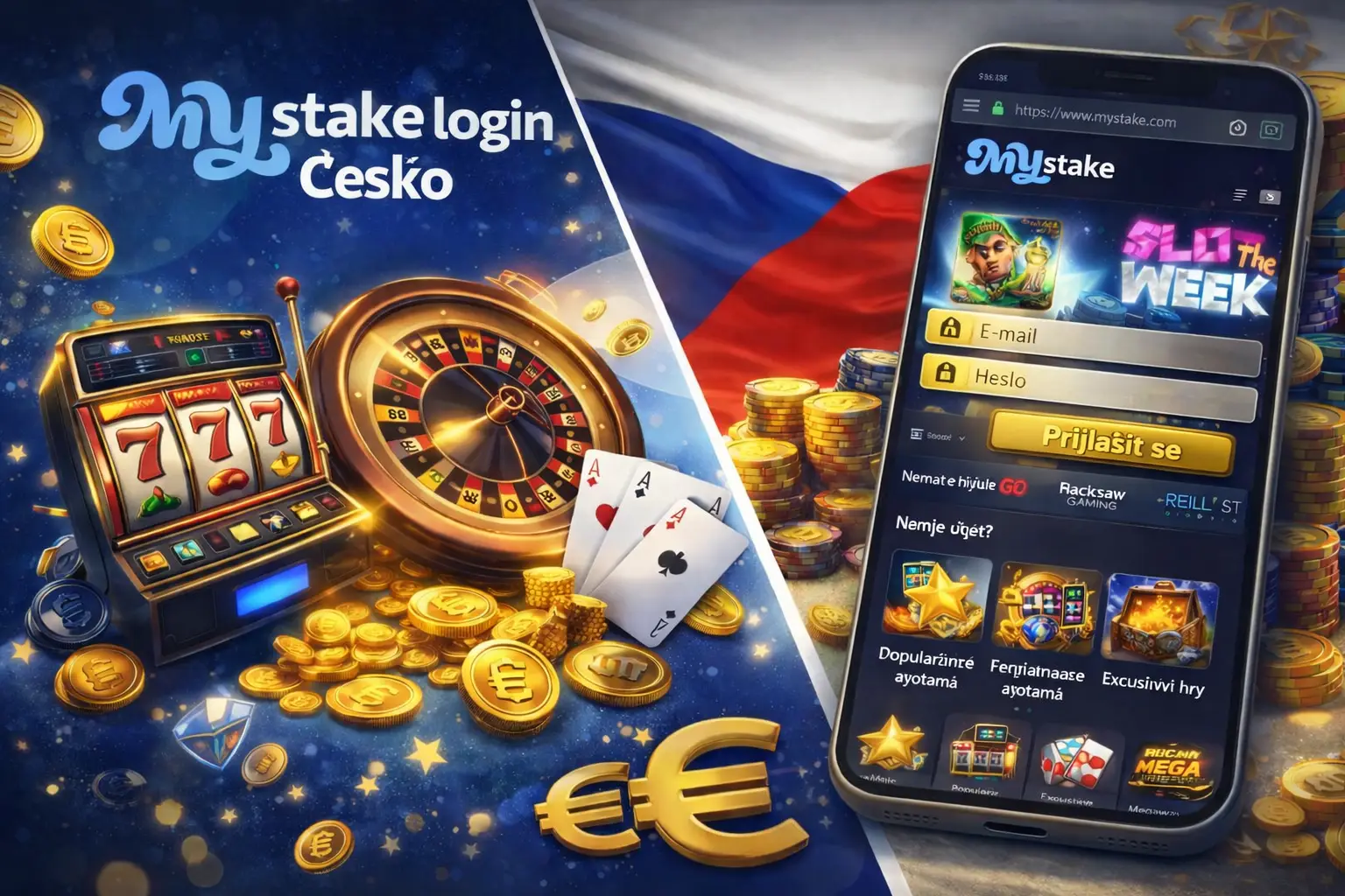 Mystake app přihlášení: přístup z mobilu