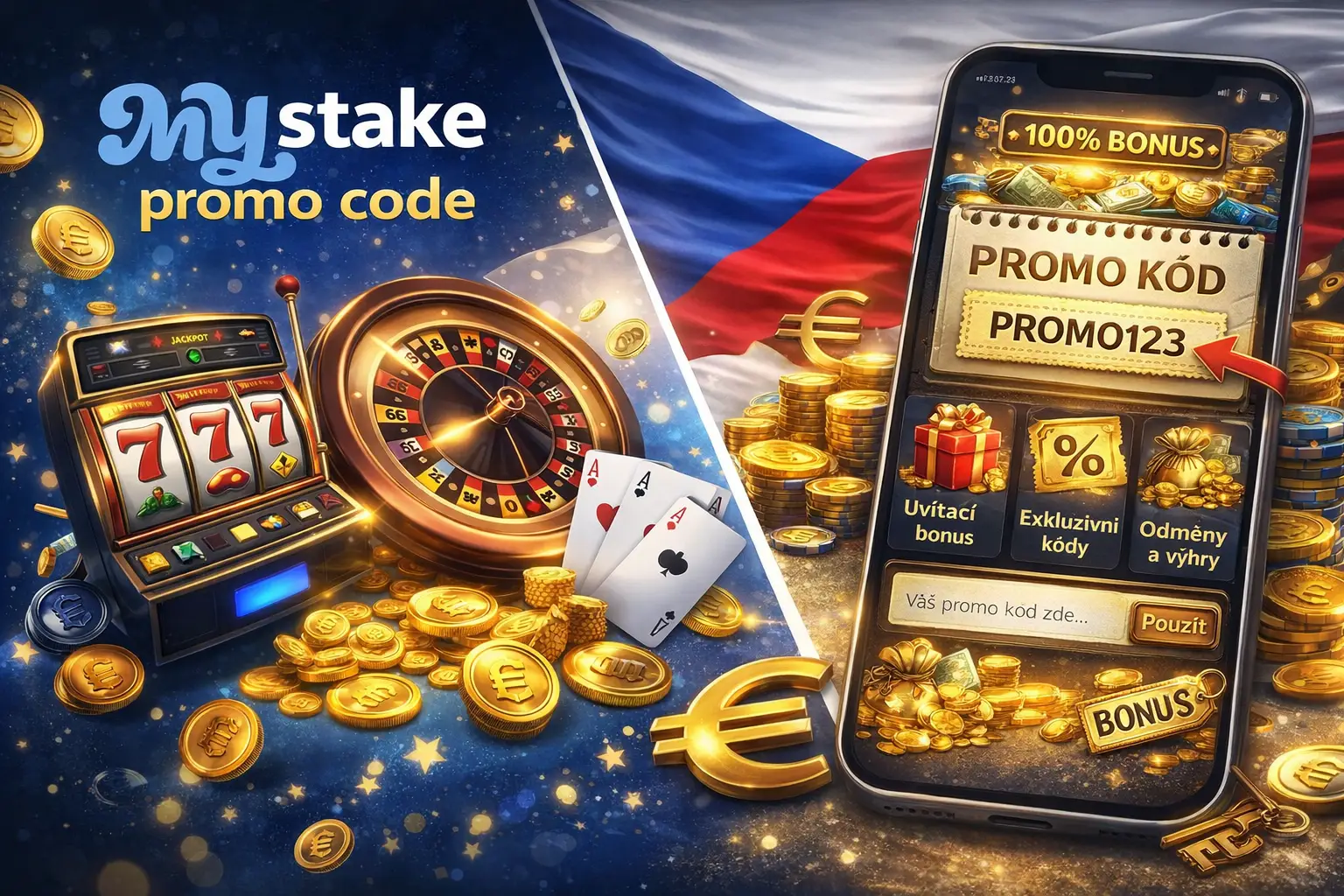 Bonusy a promo akce Mystake