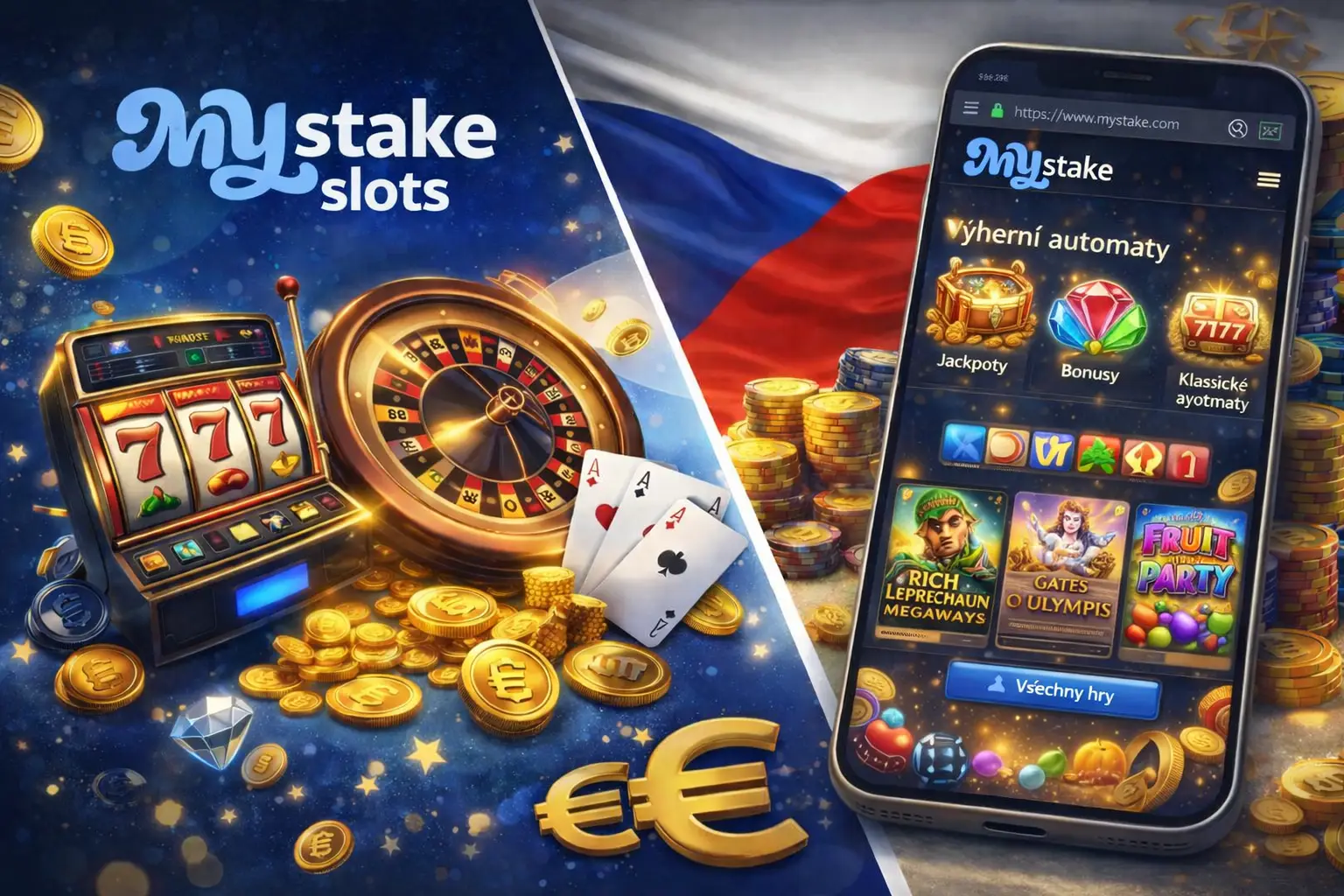 Mystake casino: katalog dostupných her